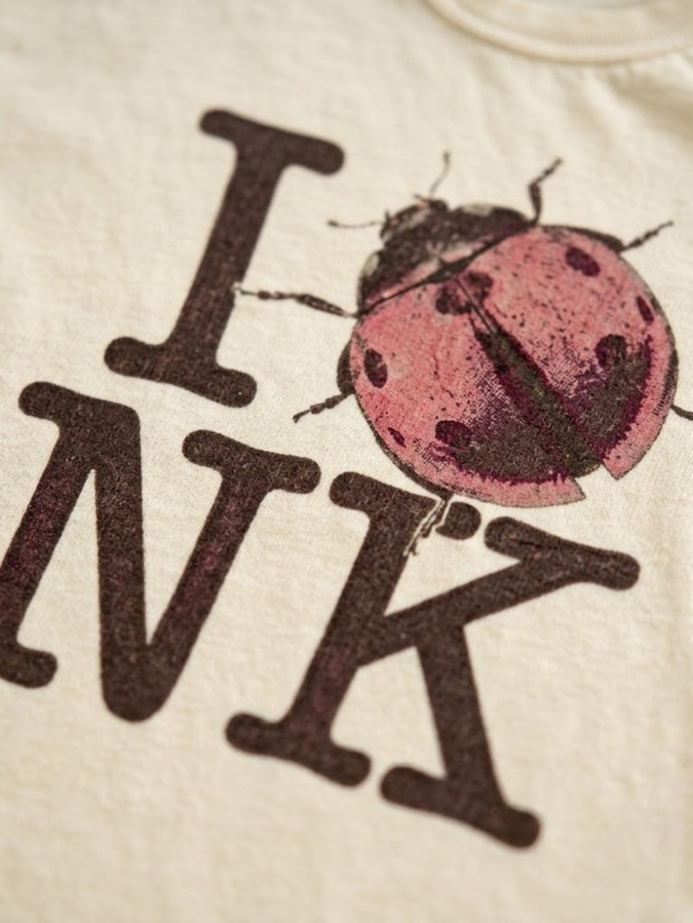 I Love Noah Kahan OffWhite Color Tee - Picture 4 of 5